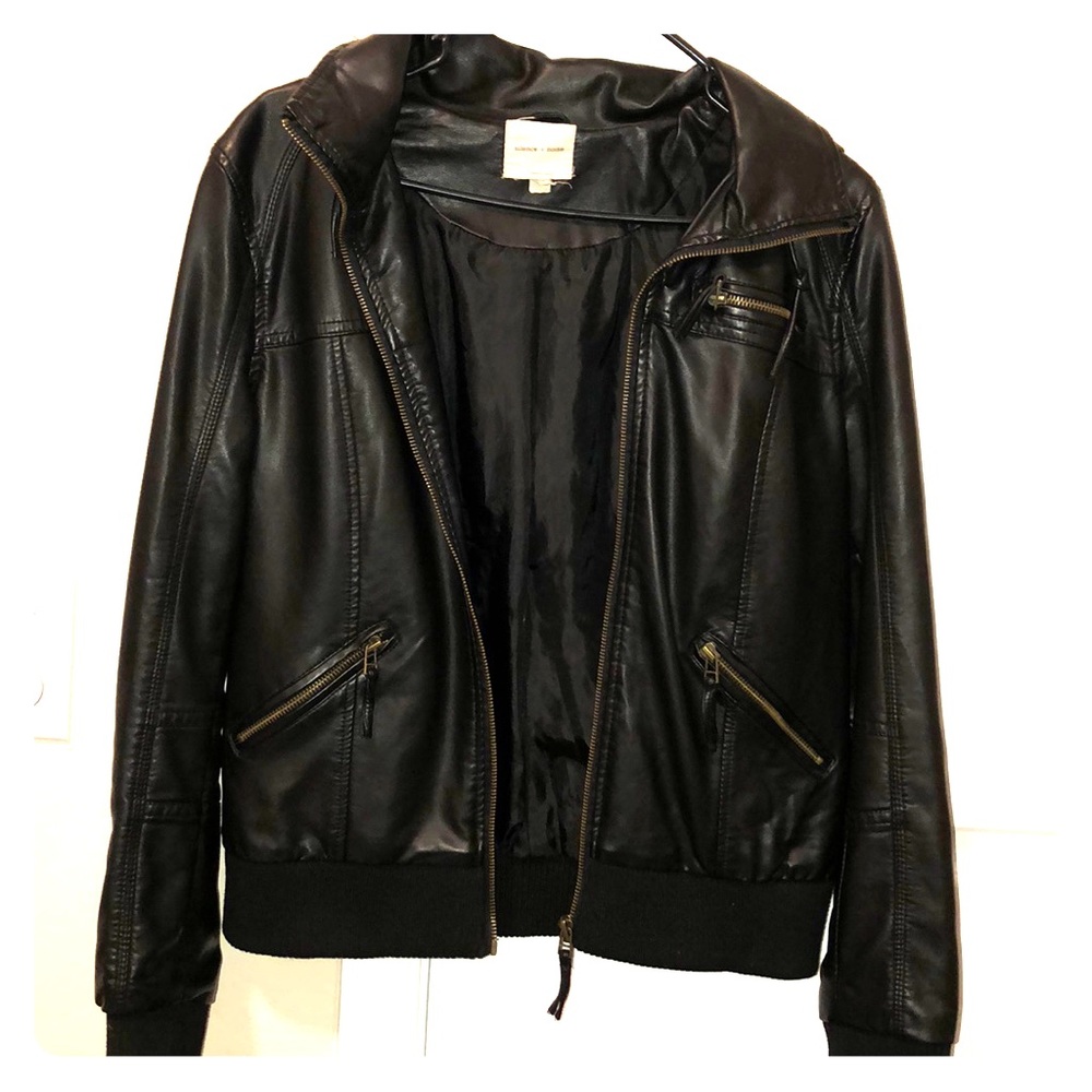 Leather jacket